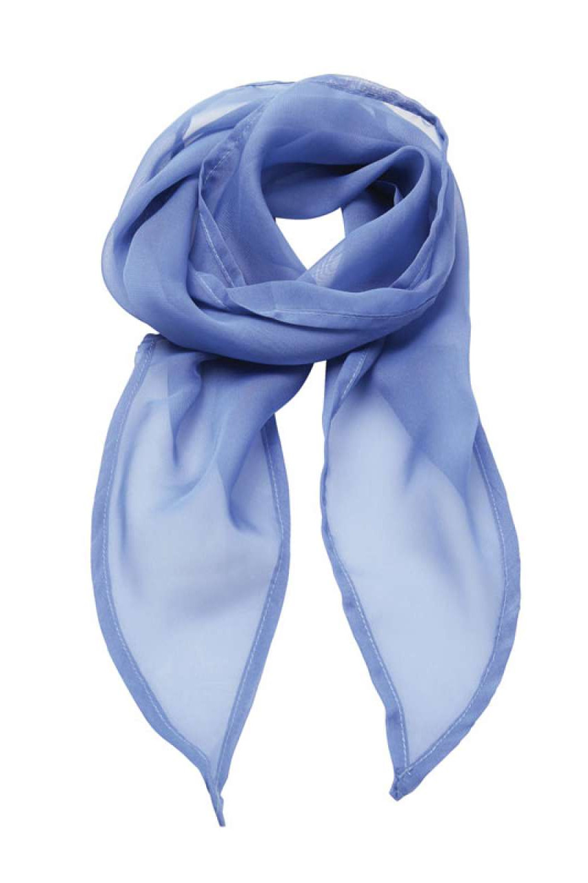 'COLOURS COLLECTION' PLAIN CHIFFON SCARF