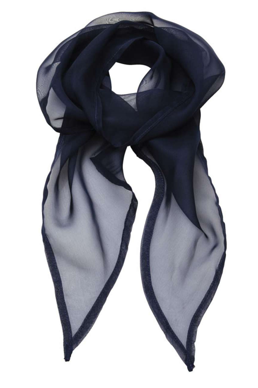 'COLOURS COLLECTION' PLAIN CHIFFON SCARF