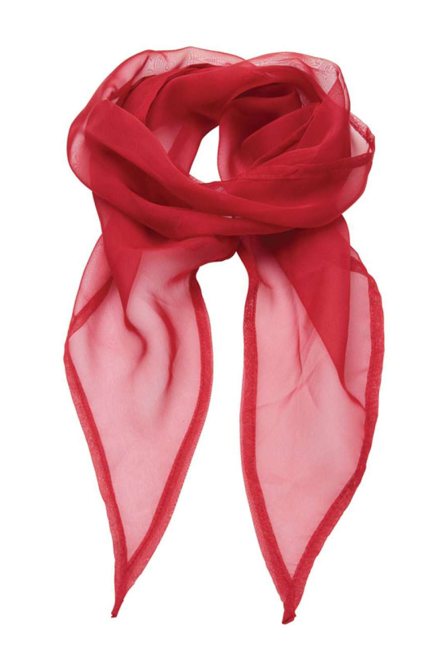 'COLOURS COLLECTION' PLAIN CHIFFON SCARF