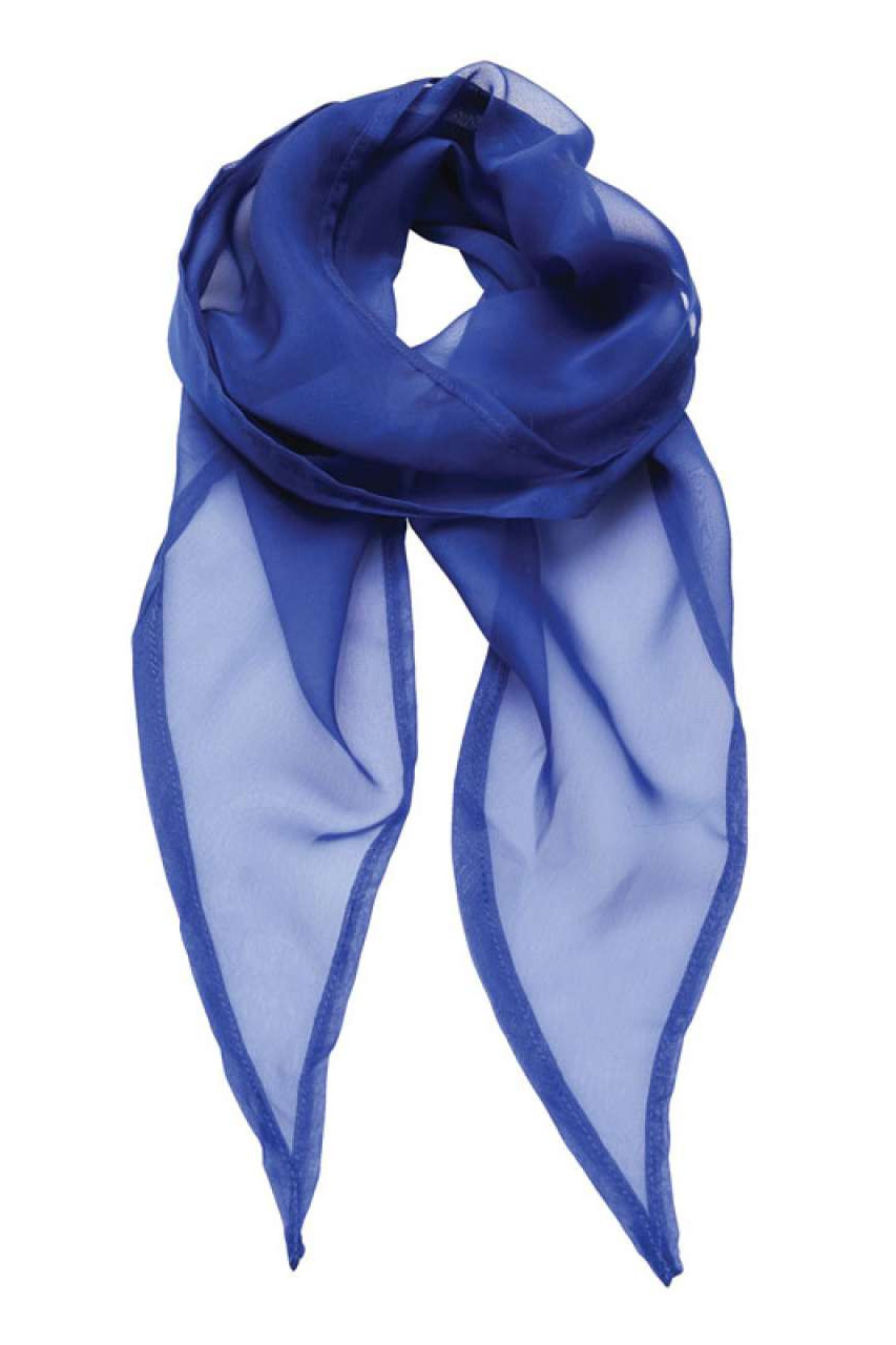 'COLOURS COLLECTION' PLAIN CHIFFON SCARF