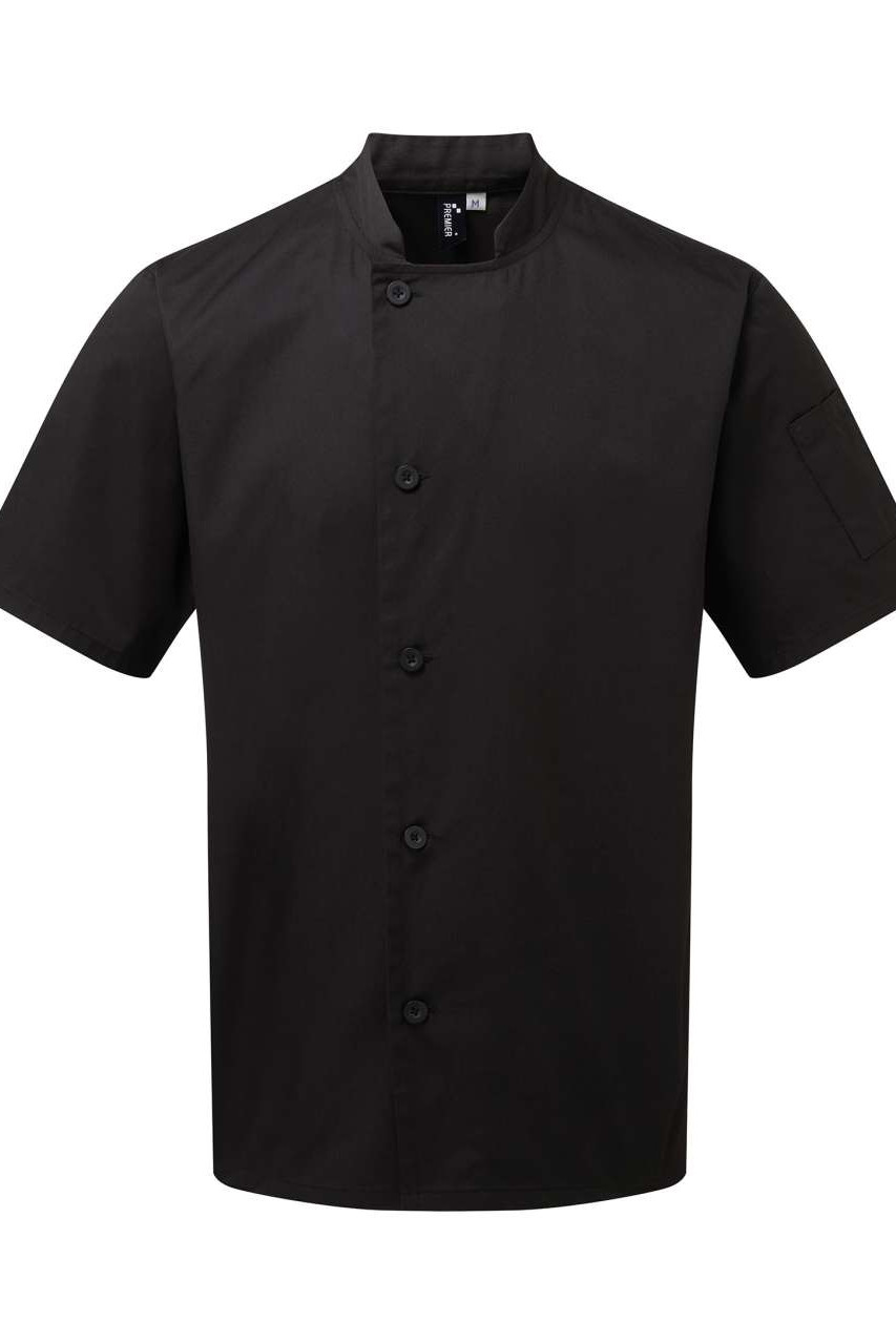'ESSENTIAL' SHORT SLEEVE CHEF'S JACKET