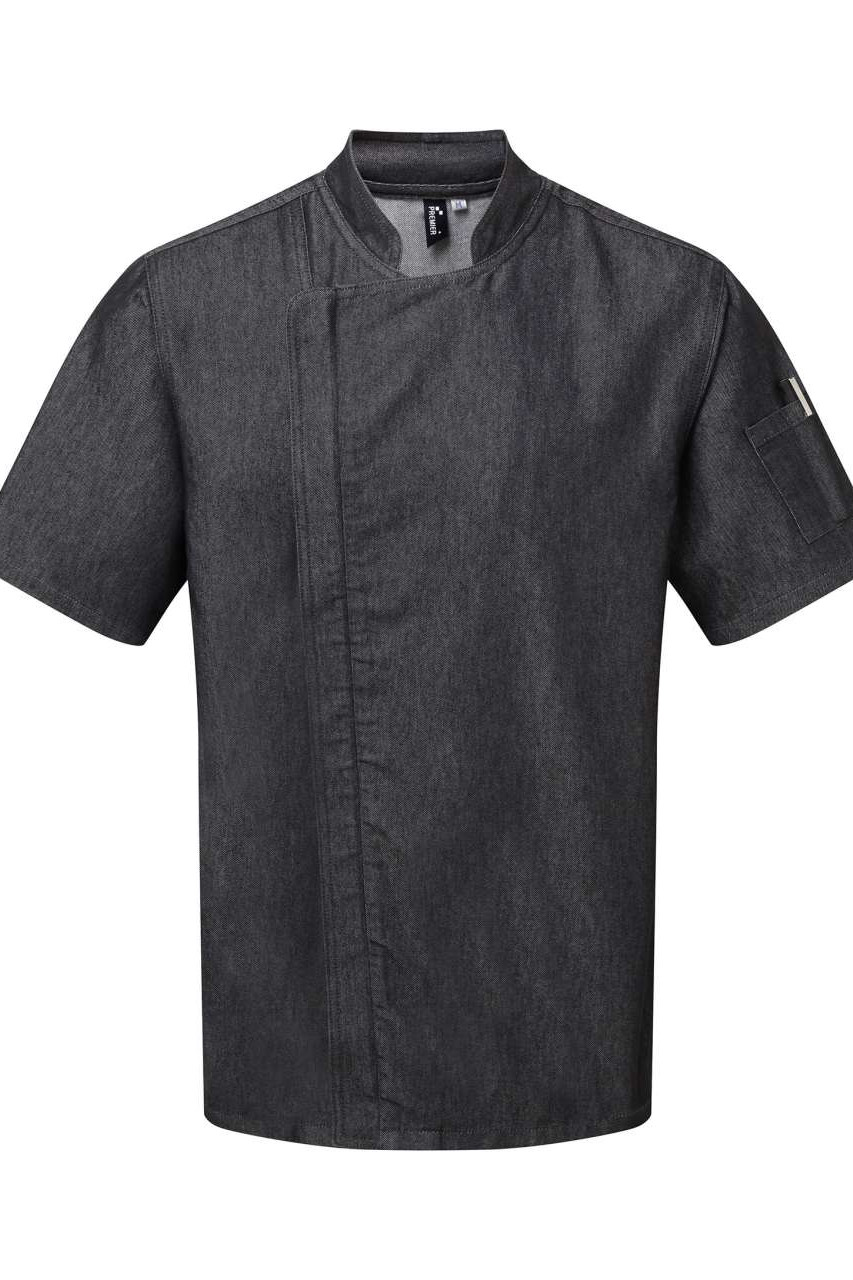 CHEF'S ZIP-CLOSE SHORT SLEEVE JACKET