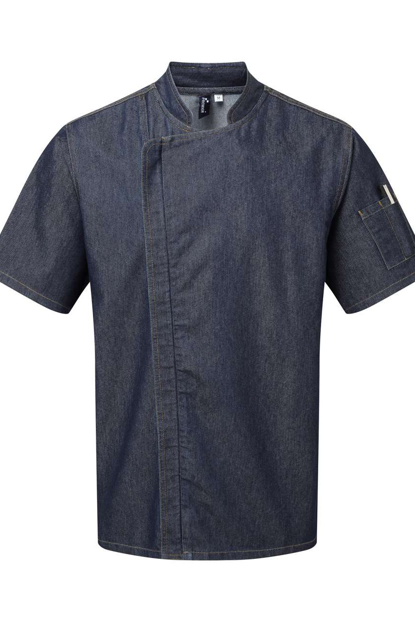 CHEF'S ZIP-CLOSE SHORT SLEEVE JACKET
