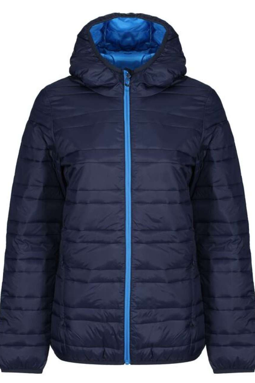 WOMENS HOODED PACKAWAY FIREDOWN JACKET