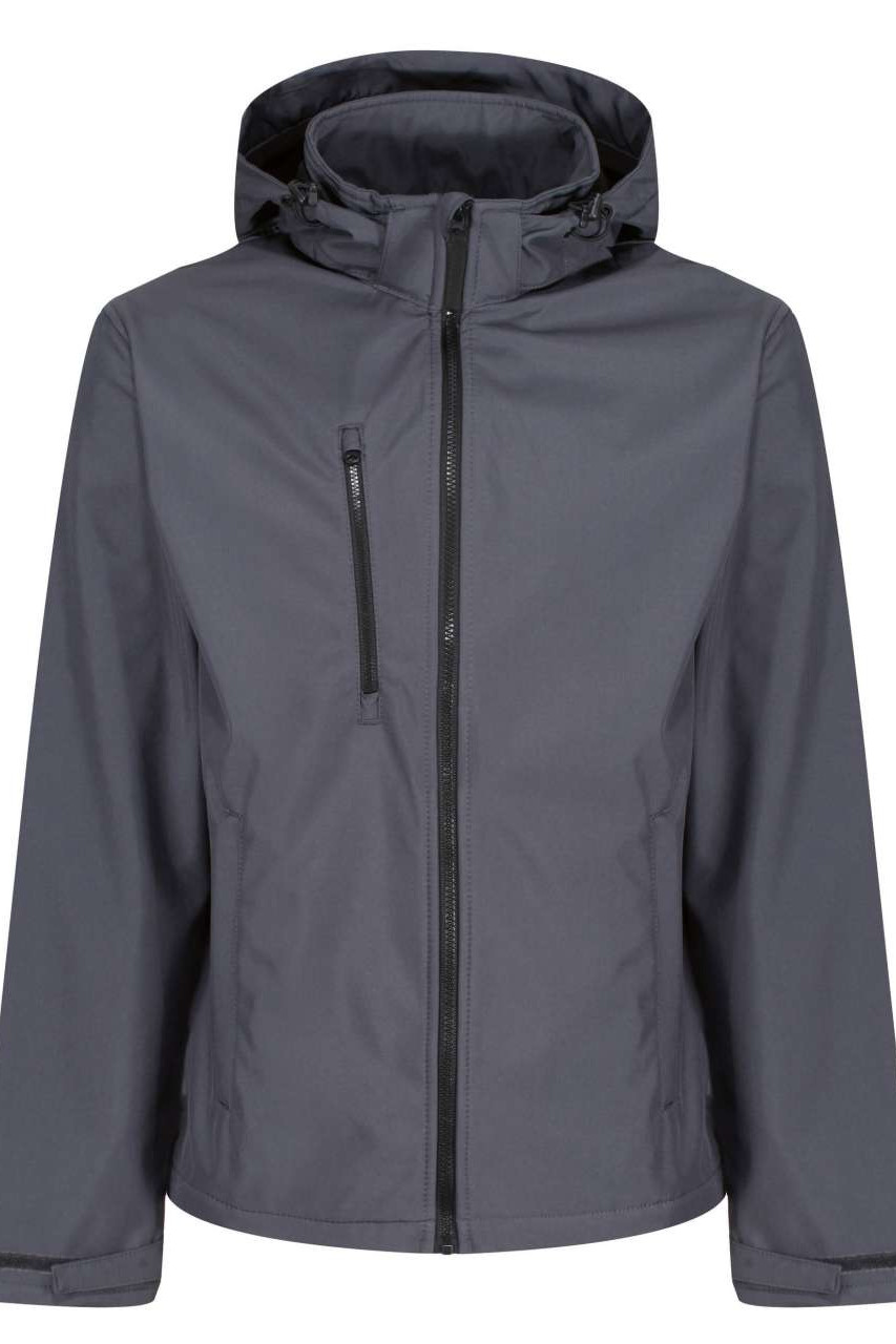 VENTURER 3 LAYER HOODED PRINTABLE SOFTSHELL JACKET