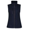 WOMEN'S HONESTLY MADE RECYCLED PRINTABLE SOFTSHELL BODYWARMER