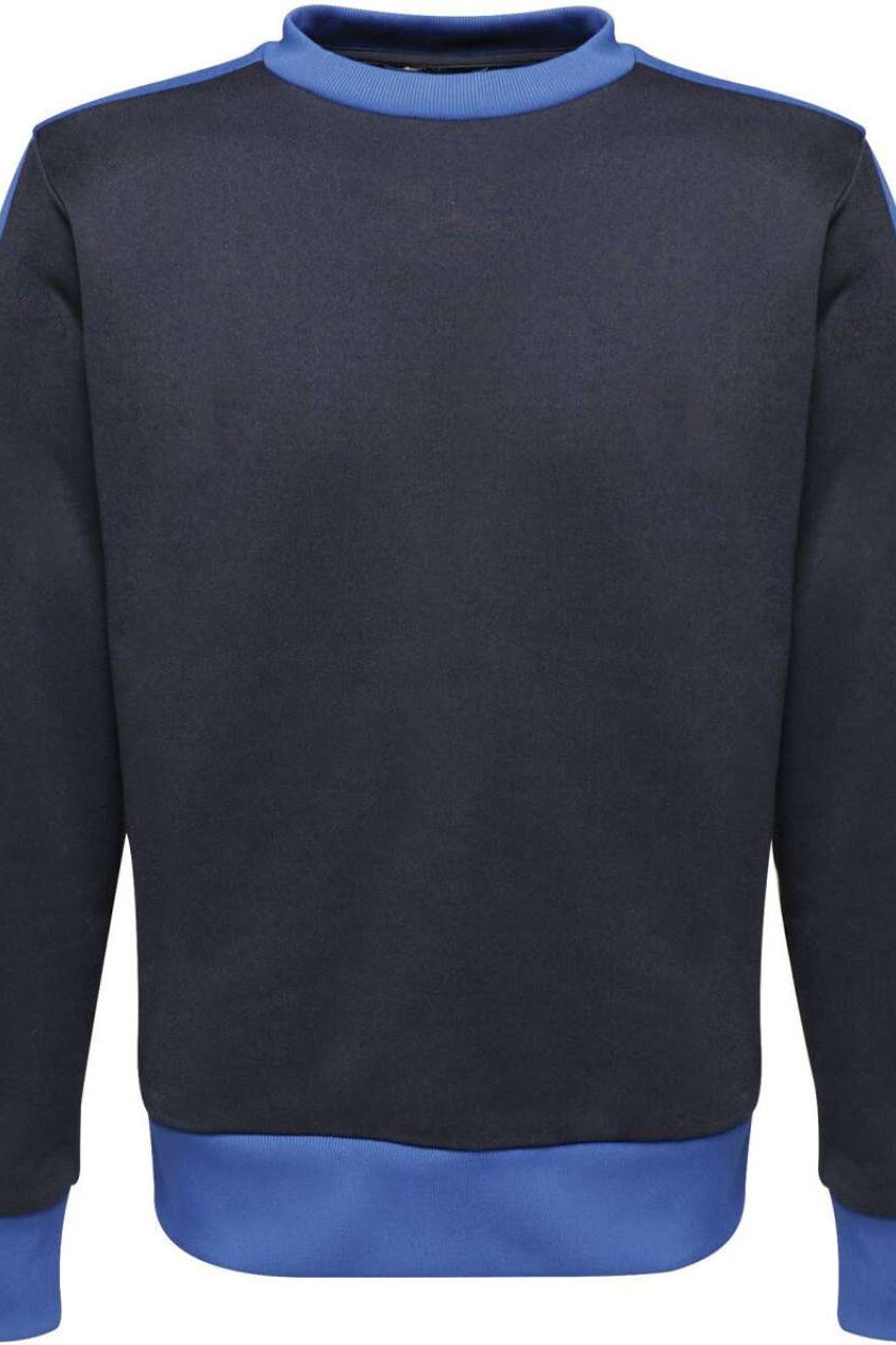 CONTRAST CREW SWEATSHIRT