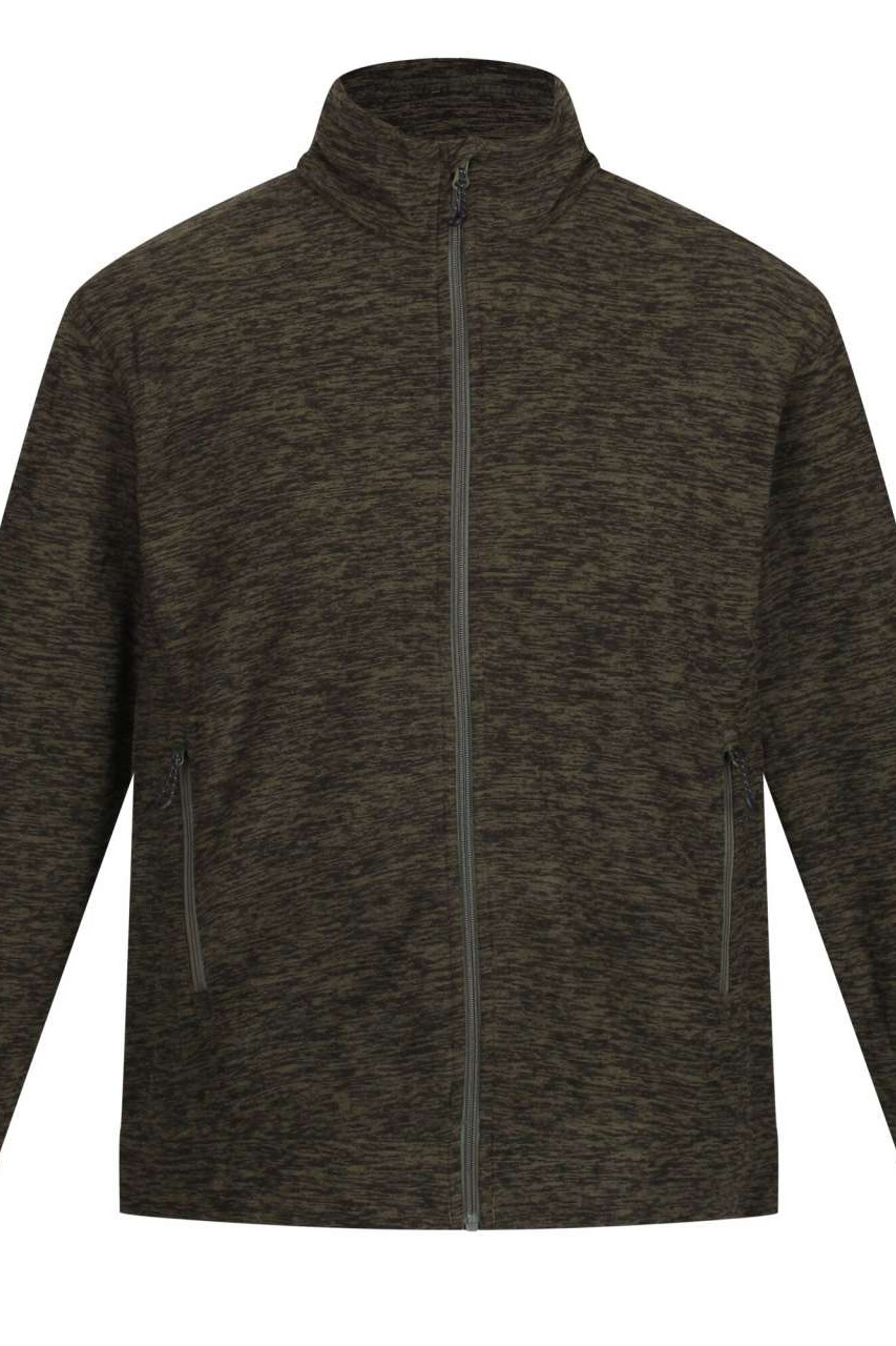 THORNLY MEN - FULL ZIP MARL FLEECE