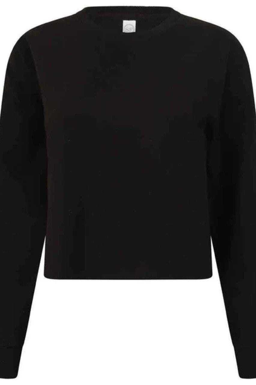 WOMEN'S CROPPED SLOUNGE SWEAT