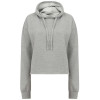 WOMEN'S CROPPED SLOUNGE HOODY