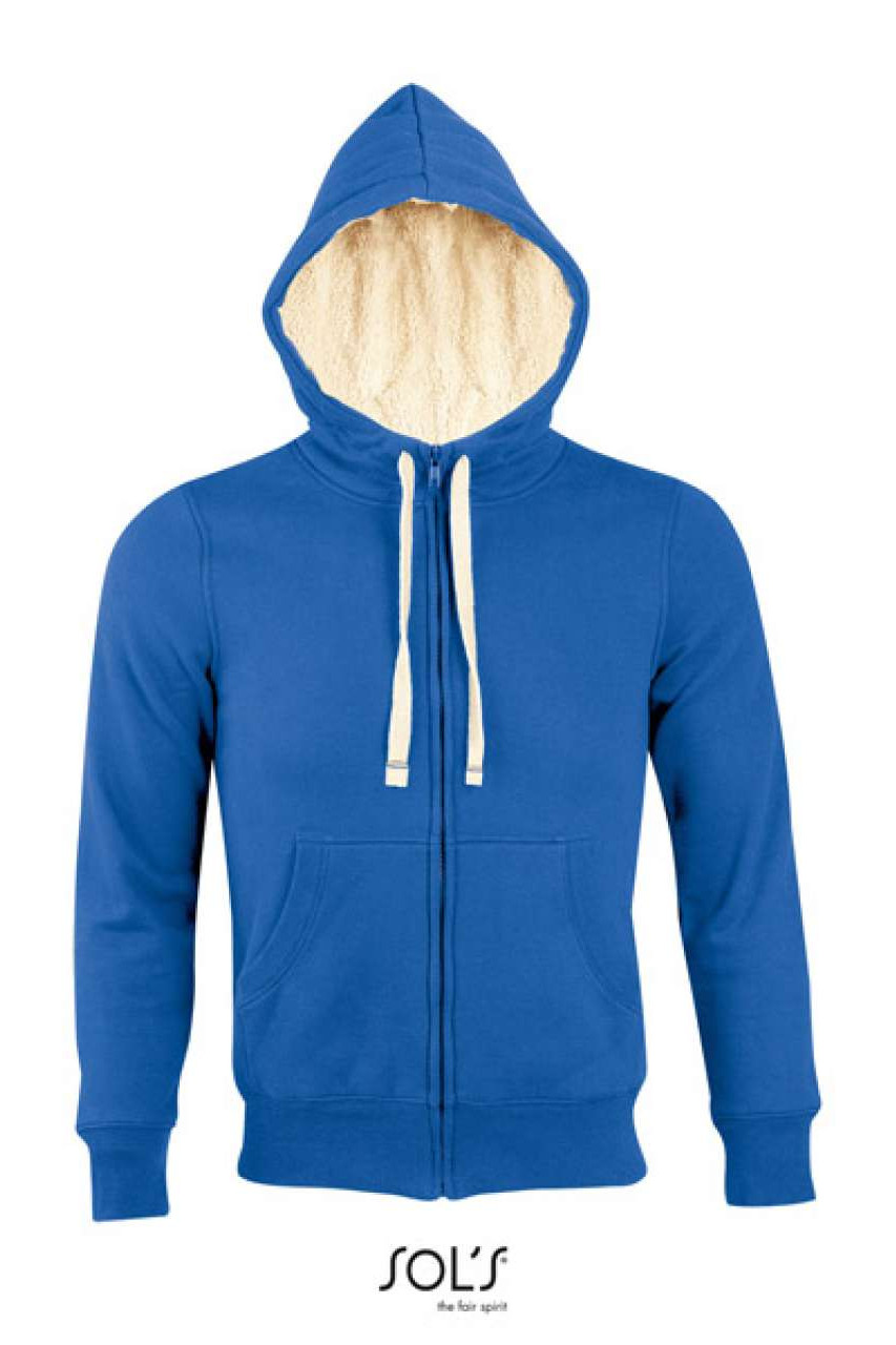 SOL'S SHERPA - UNISEX ZIPPED JACKET WITH "SHERPA" LINING