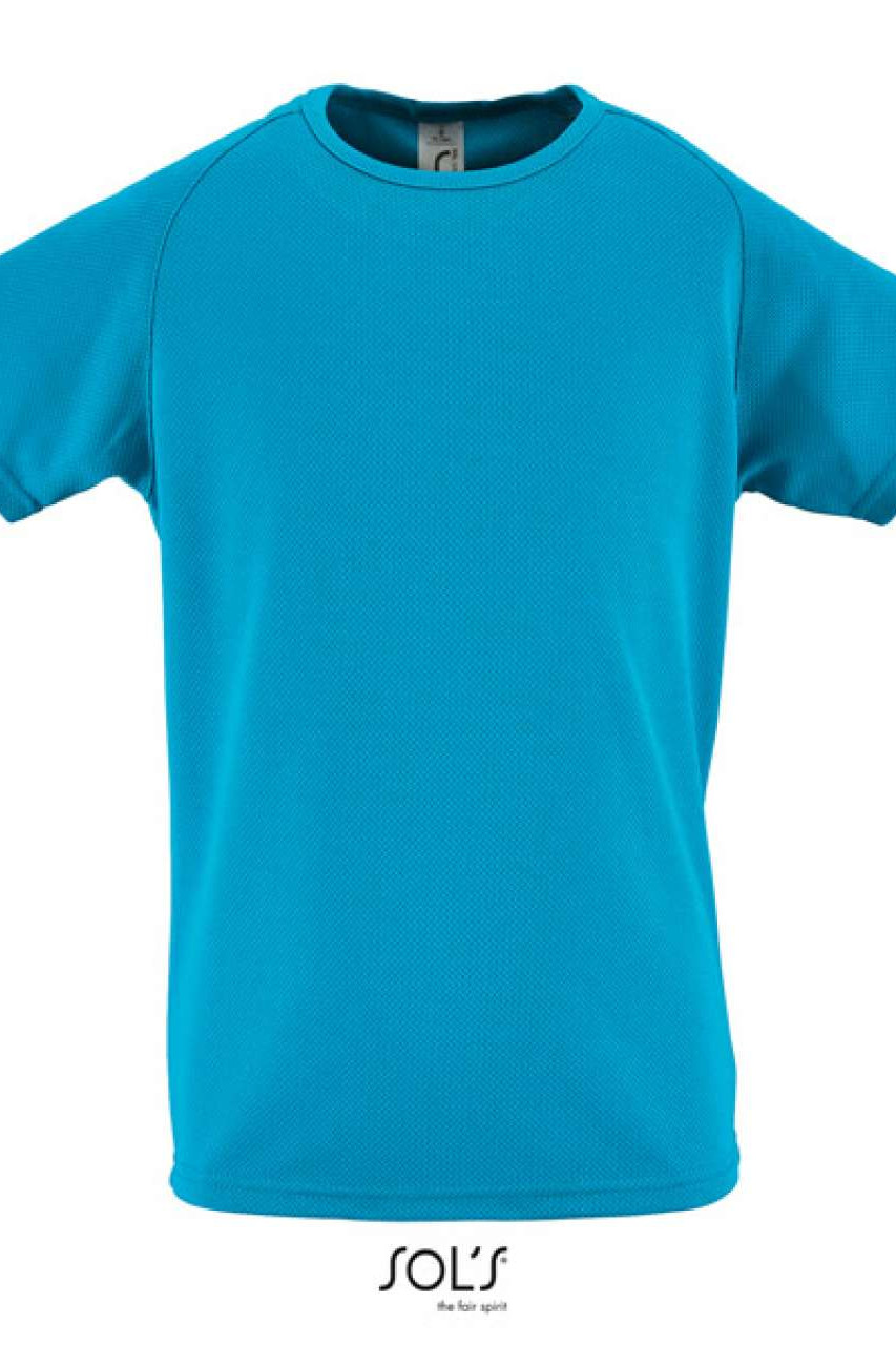 SOL'S SPORTY KIDS' - RAGLAN-SLEEVED T-SHIRT