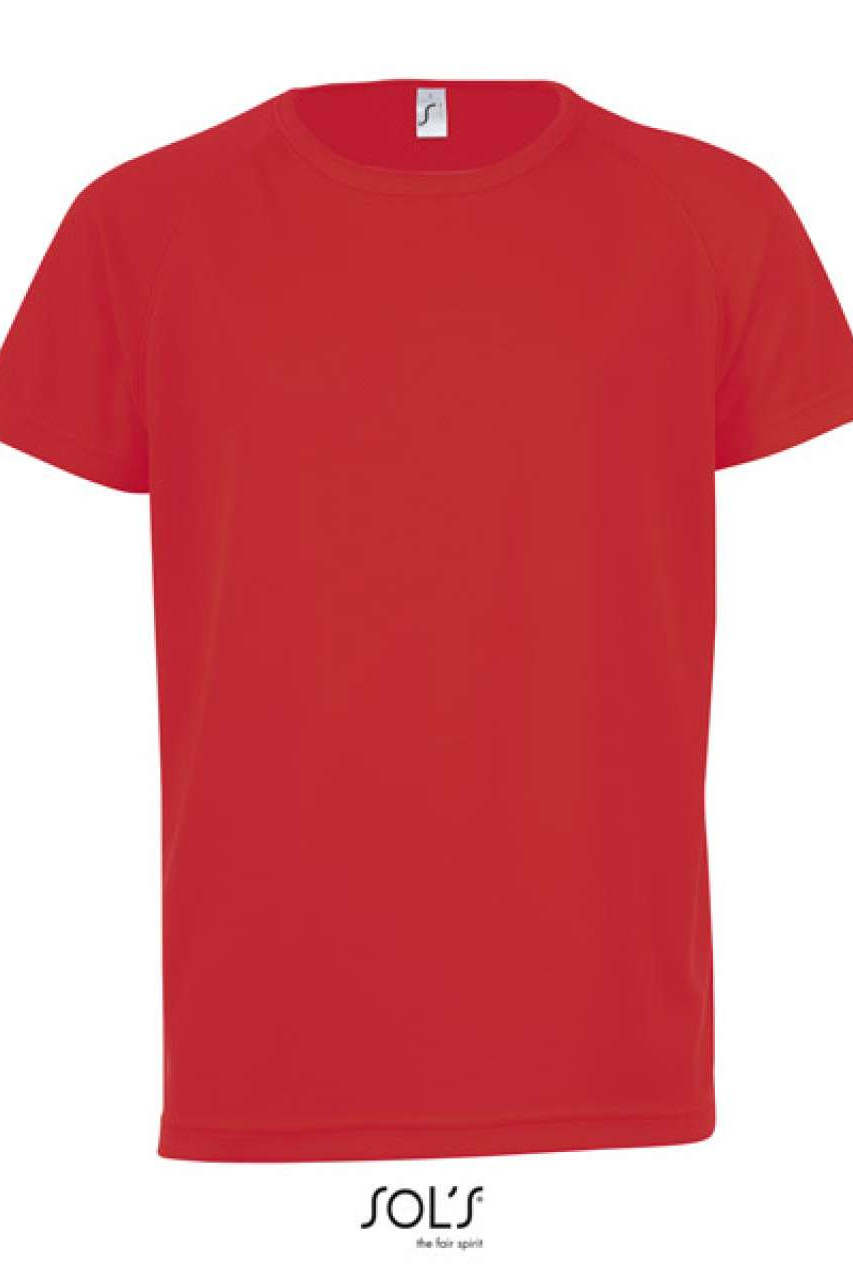 SOL'S SPORTY KIDS' - RAGLAN-SLEEVED T-SHIRT
