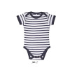 SOL'S MILES BABY - STRIPED BODYSUIT