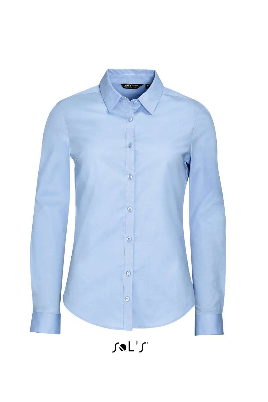 SOL'S BLAKE WOMEN - LONG SLEEVE STRETCH SHIRT