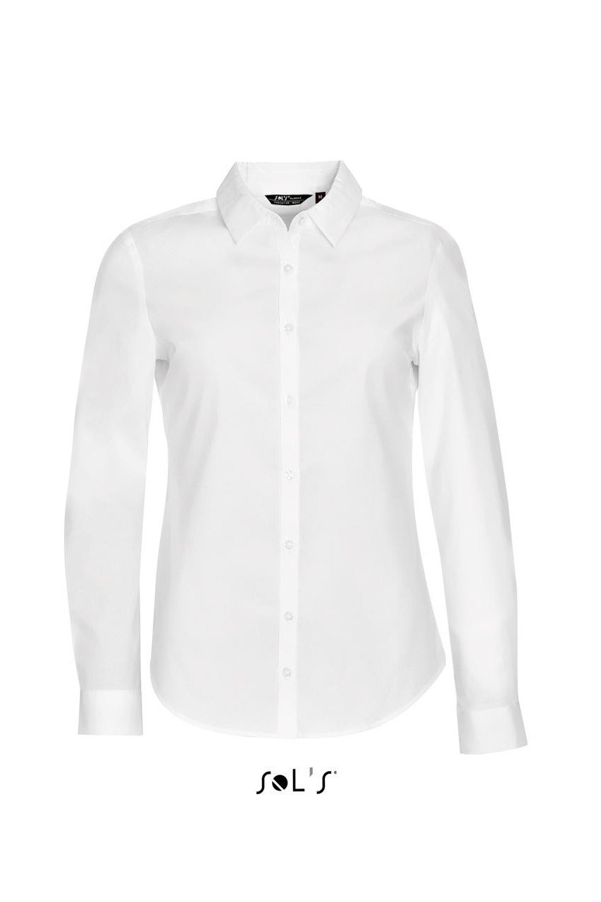 SOL'S BLAKE WOMEN - LONG SLEEVE STRETCH SHIRT