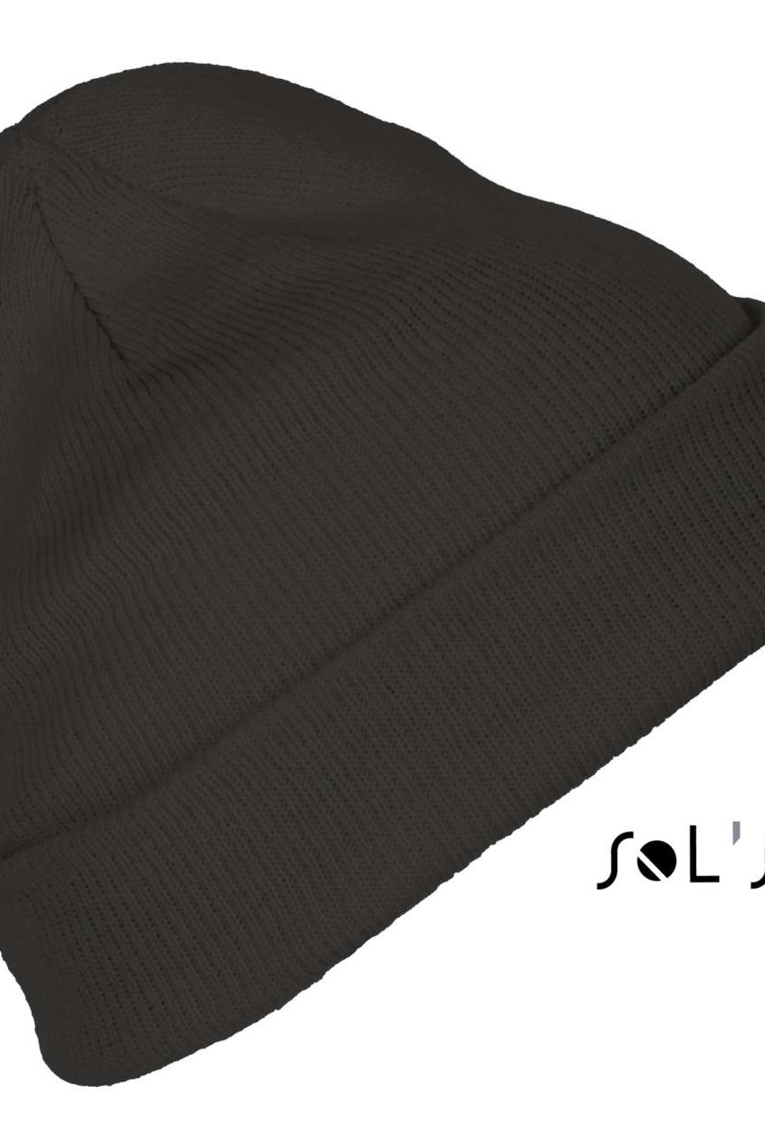 SOL'S PITTSBURGH - SOLID-COLOUR BEANIE WITH CUFFED DESIGN