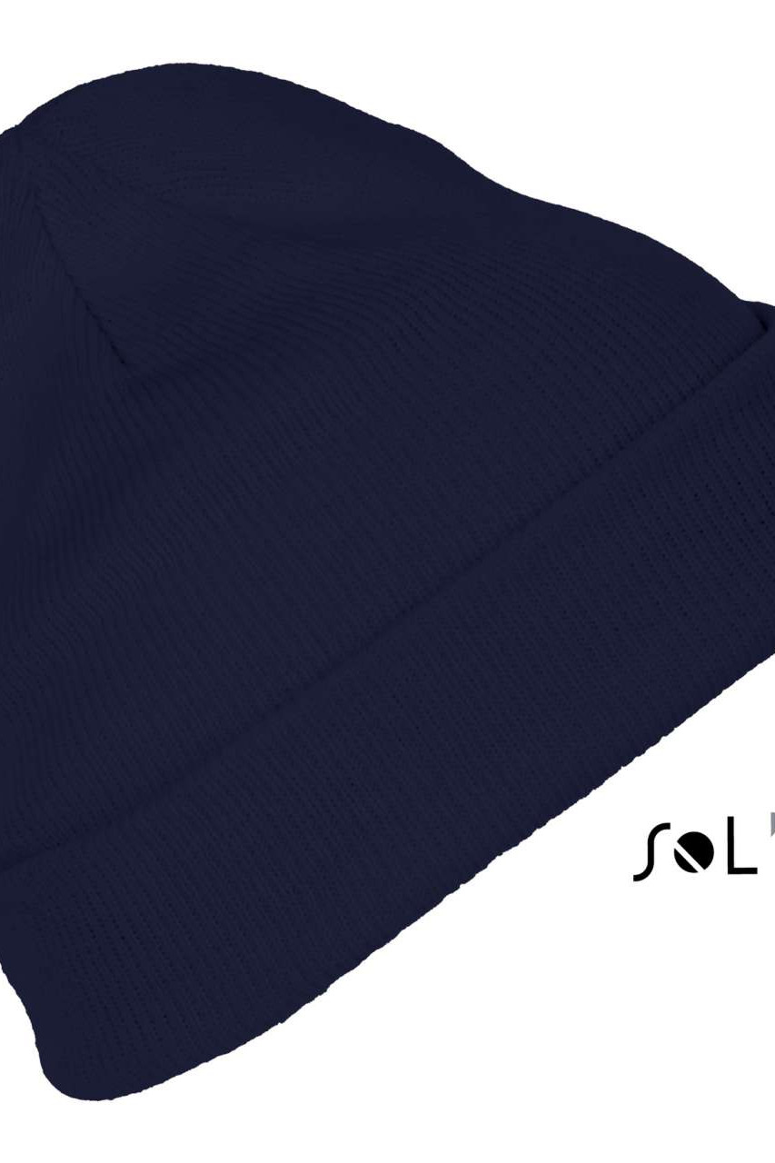 SOL'S PITTSBURGH - SOLID-COLOUR BEANIE WITH CUFFED DESIGN