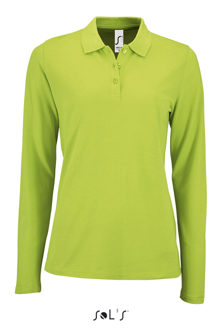 SOL'S PERFECT LSL WOMEN - LONG-SLEEVE PIQUÉ POLO SHIRT