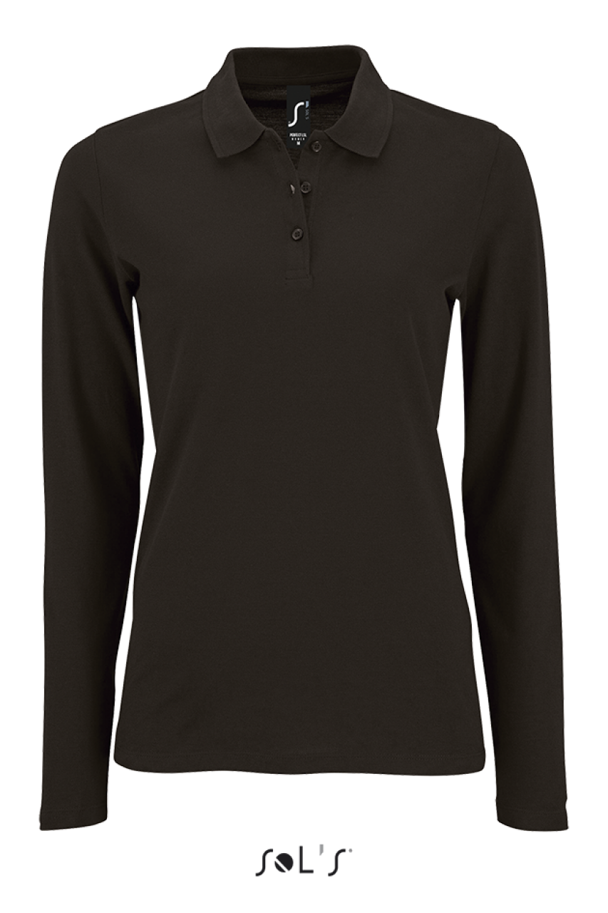 SOL'S PERFECT LSL WOMEN - LONG-SLEEVE PIQUÉ POLO SHIRT
