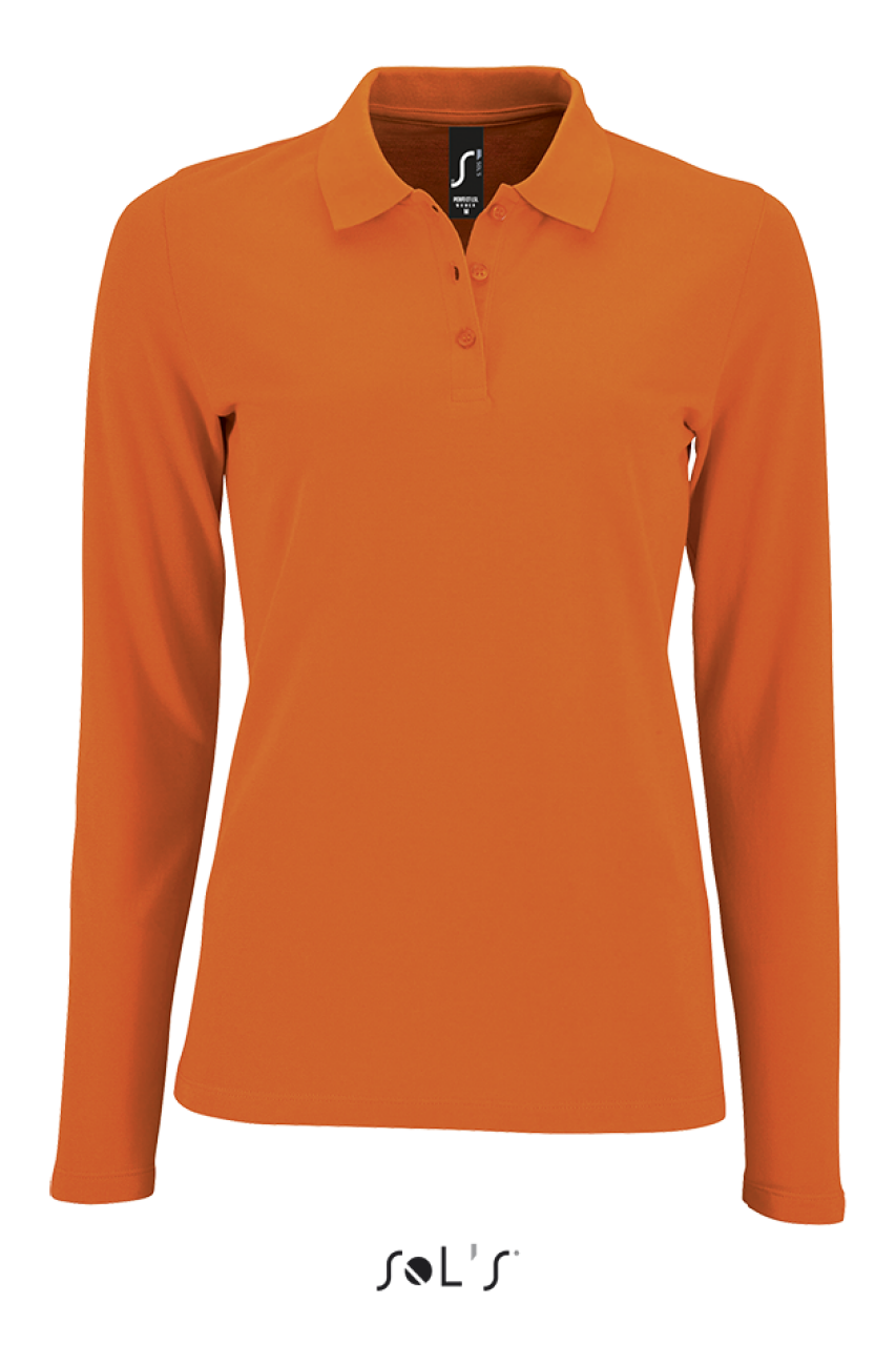 SOL'S PERFECT LSL WOMEN - LONG-SLEEVE PIQUÉ POLO SHIRT