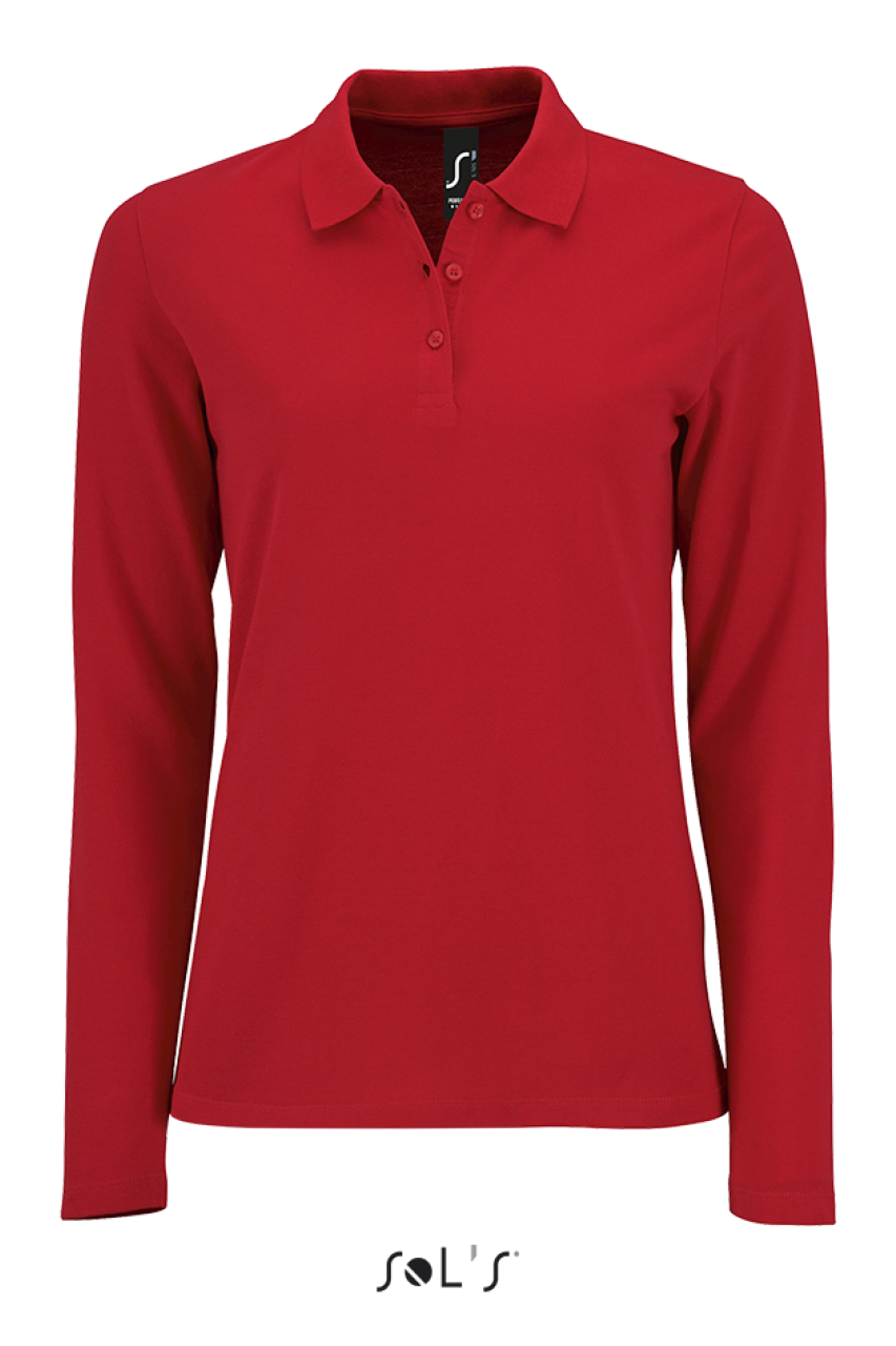 SOL'S PERFECT LSL WOMEN - LONG-SLEEVE PIQUÉ POLO SHIRT