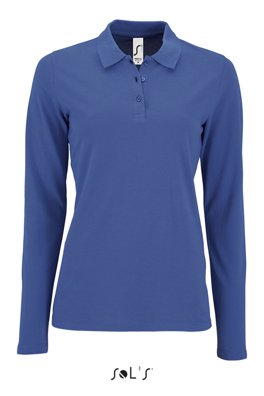 SOL'S PERFECT LSL WOMEN - LONG-SLEEVE PIQUÉ POLO SHIRT