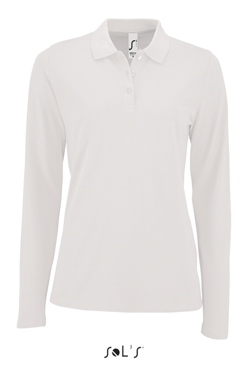 SOL'S PERFECT LSL WOMEN - LONG-SLEEVE PIQUÉ POLO SHIRT