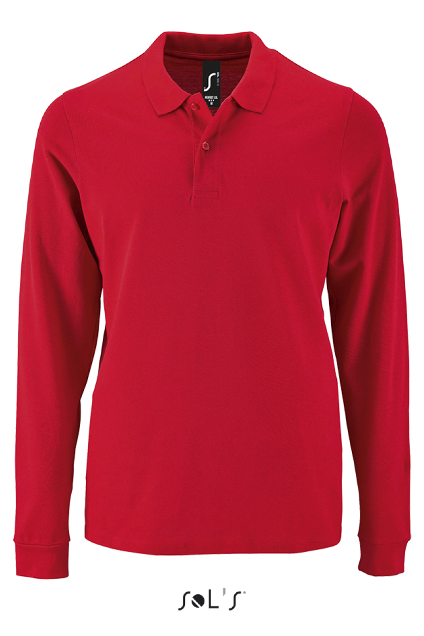 SOL'S PERFECT LSL MEN - LONG-SLEEVE PIQUÉ POLO SHIRT