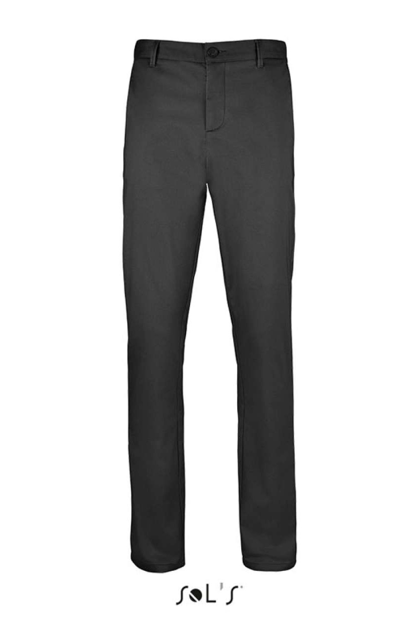 SOL'S JARED MEN - SATIN STRETCH TROUSERS