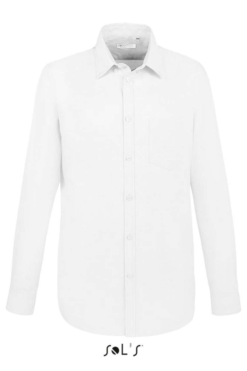 SOL'S BOSTON FIT - LONG SLEEVE OXFORD MEN'S SHIRT