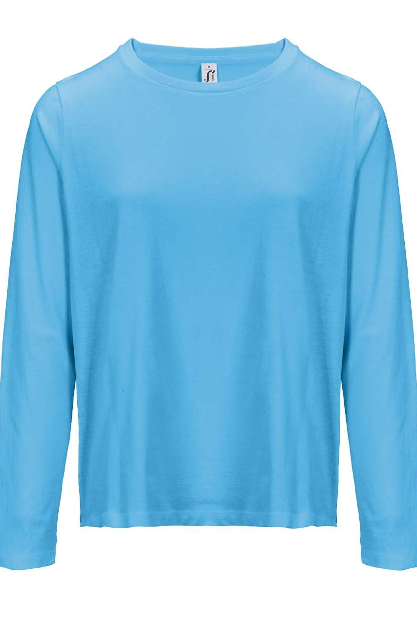SOL'S MONARCH WOMEN - LONG SLEEVE T-SHIRT WITH ROUND NECK