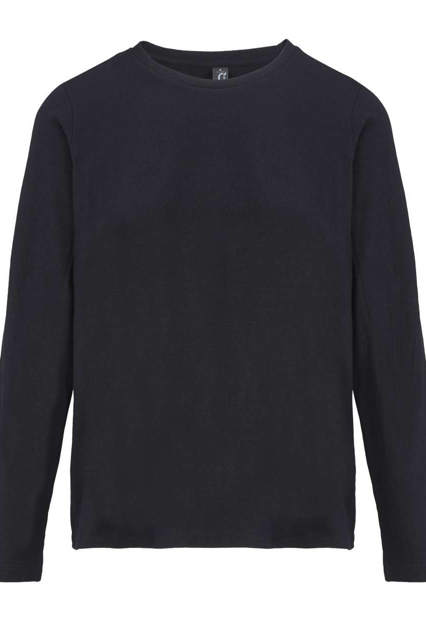 SOL'S MONARCH WOMEN - LONG SLEEVE T-SHIRT WITH ROUND NECK
