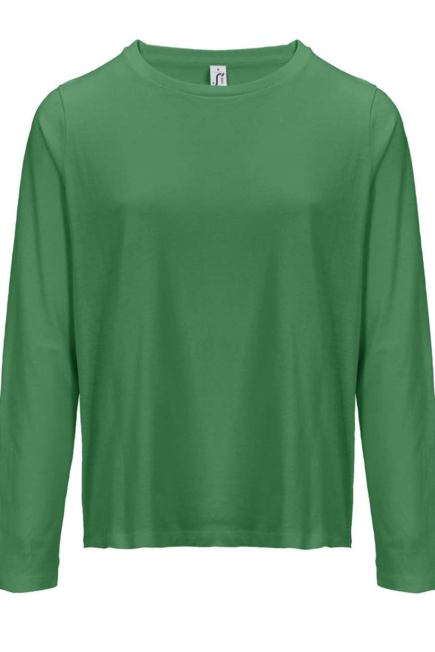 SOL'S MONARCH WOMEN - LONG SLEEVE T-SHIRT WITH ROUND NECK
