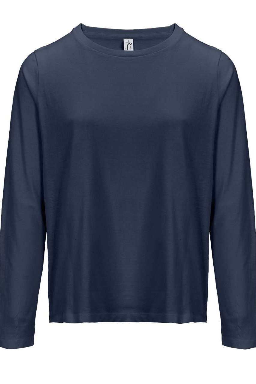 SOL'S MONARCH WOMEN - LONG SLEEVE T-SHIRT WITH ROUND NECK