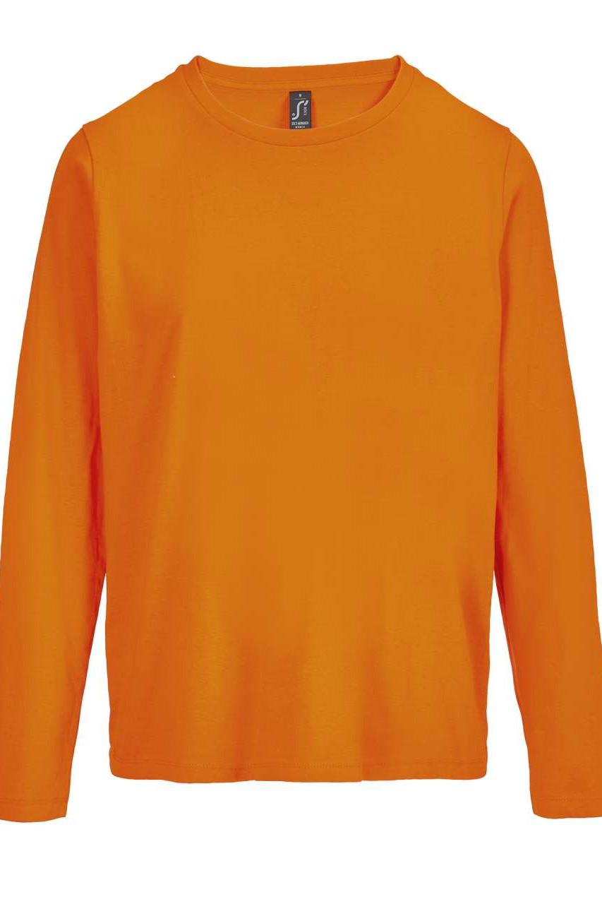 SOL'S MONARCH WOMEN - LONG SLEEVE T-SHIRT WITH ROUND NECK