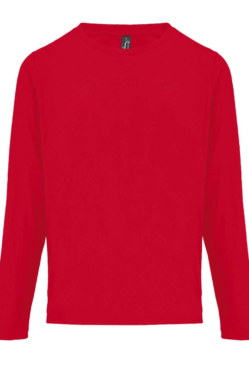 SOL'S MONARCH WOMEN - LONG SLEEVE T-SHIRT WITH ROUND NECK