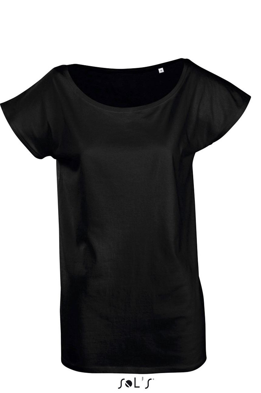 SOL'S MARYLIN - WOMEN’S SHORT SLEEVE LONG KIMONO T-SHIRT