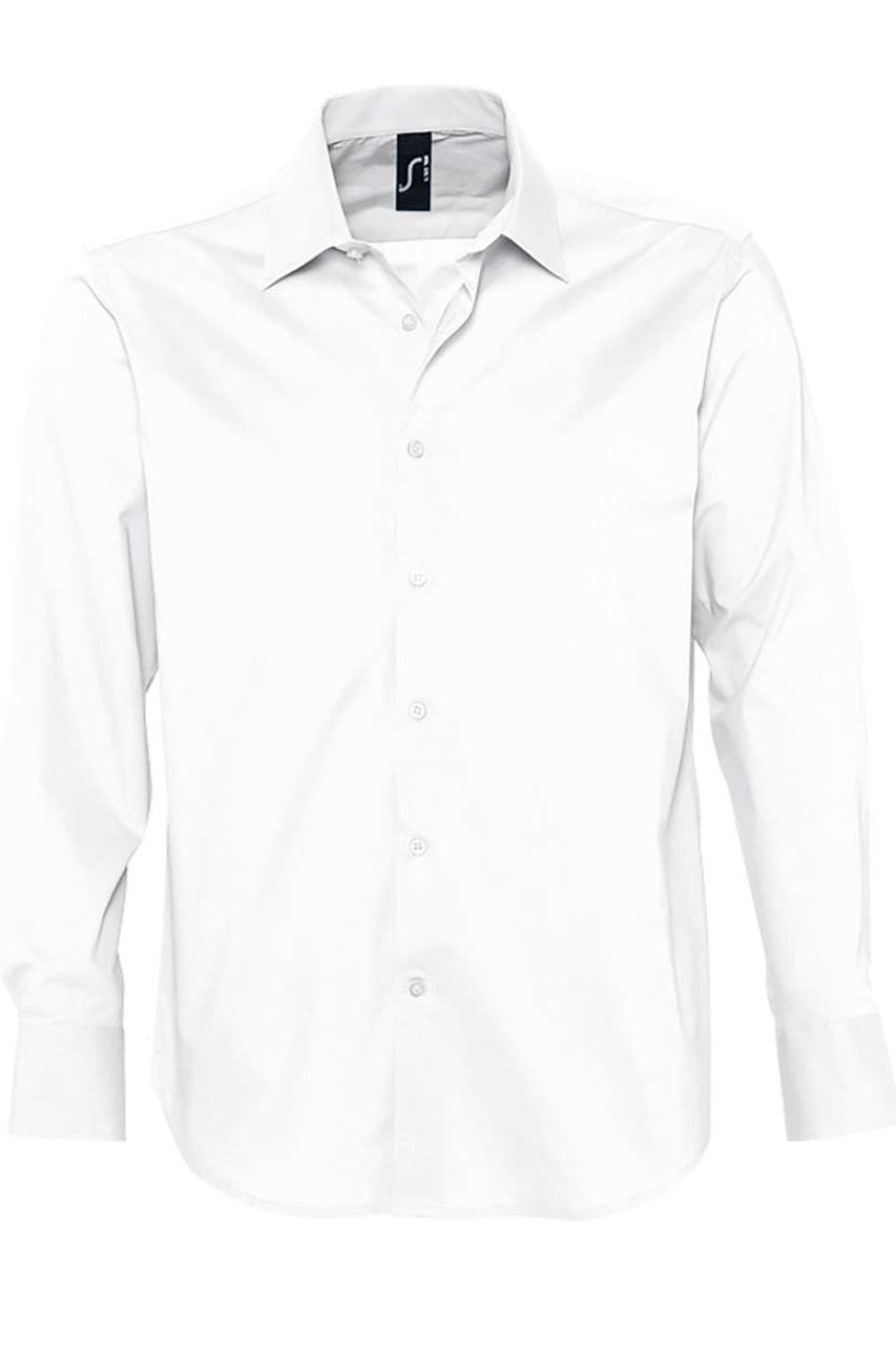 SOL'S BRIGHTON - LONG SLEEVE STRETCH MEN'S SHIRT