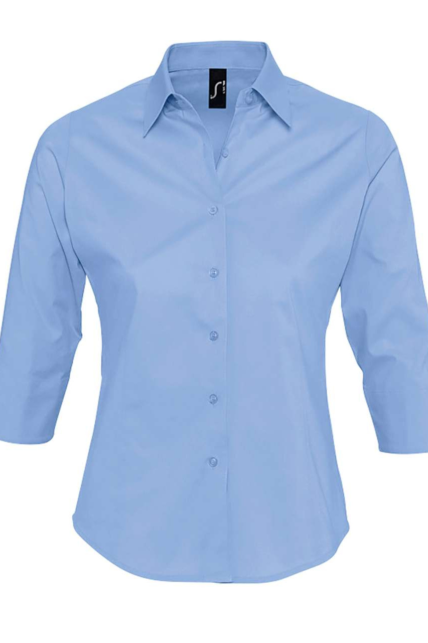 SOL'S EFFECT - 3/4 SLEEVE STRETCH WOMEN'S SHIRT