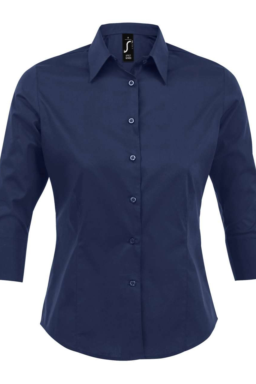 SOL'S EFFECT - 3/4 SLEEVE STRETCH WOMEN'S SHIRT