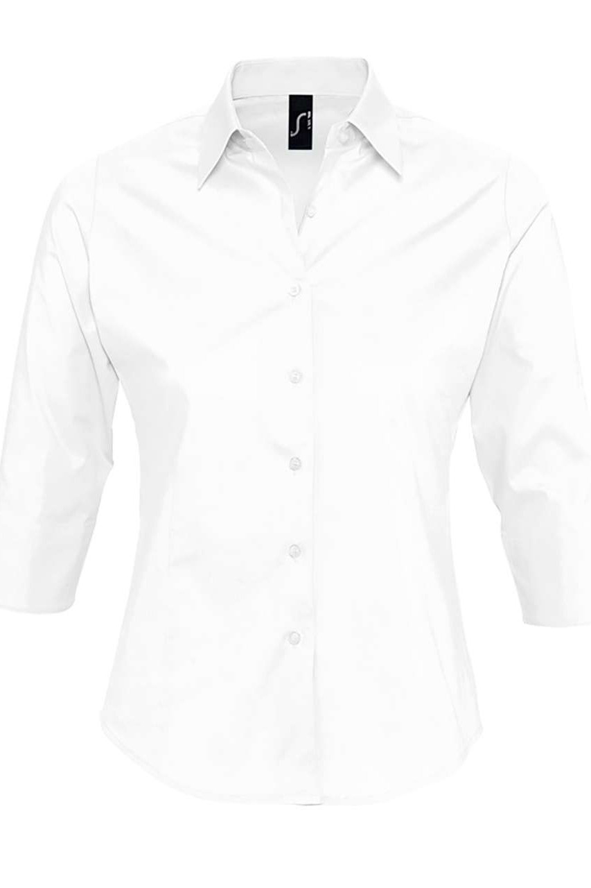 SOL'S EFFECT - 3/4 SLEEVE STRETCH WOMEN'S SHIRT
