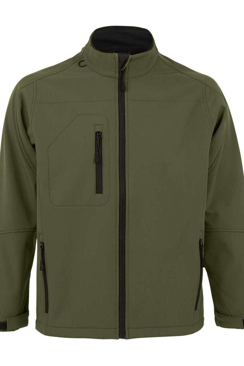 SOL'S RELAX - MEN'S SOFTSHELL ZIPPED JACKET