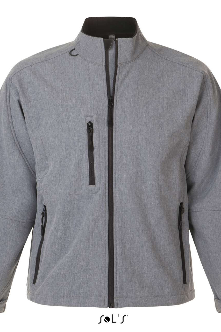 SOL'S RELAX - MEN'S SOFTSHELL ZIPPED JACKET