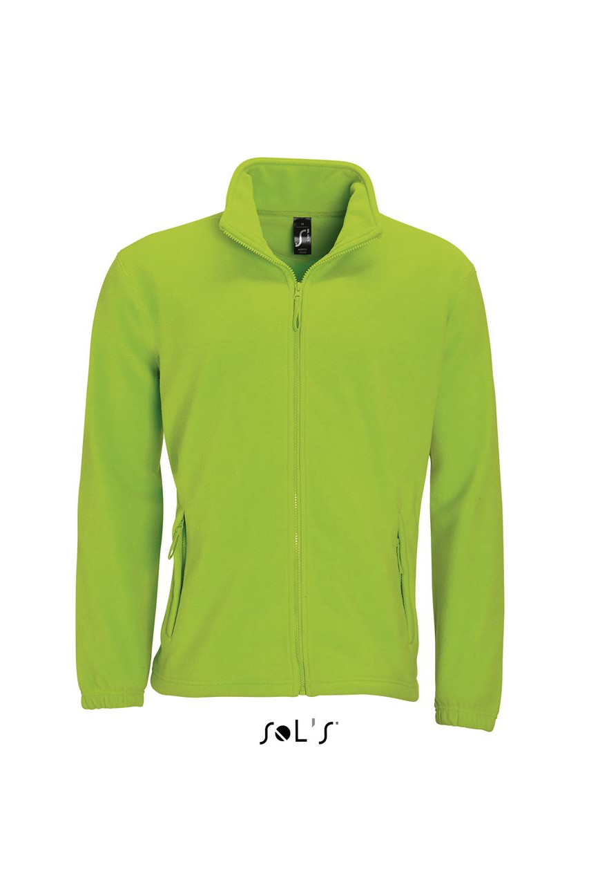 SOL'S NORTH MEN - ZIPPED FLEECE JACKET