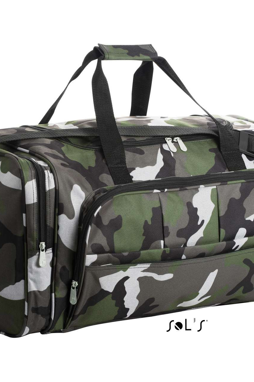 SOL'S WEEK-END - 600D POLYESTER MULTI-POCKET TRAVEL BAG
