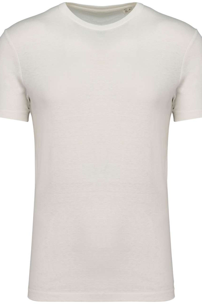 ECO-FRIENDLY  UNISEX ORGANIC COTTON AND LINEN T-SHIRT