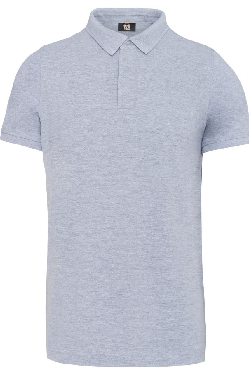 MEN'S SHORT SLEEVE STUD POLO SHIRT