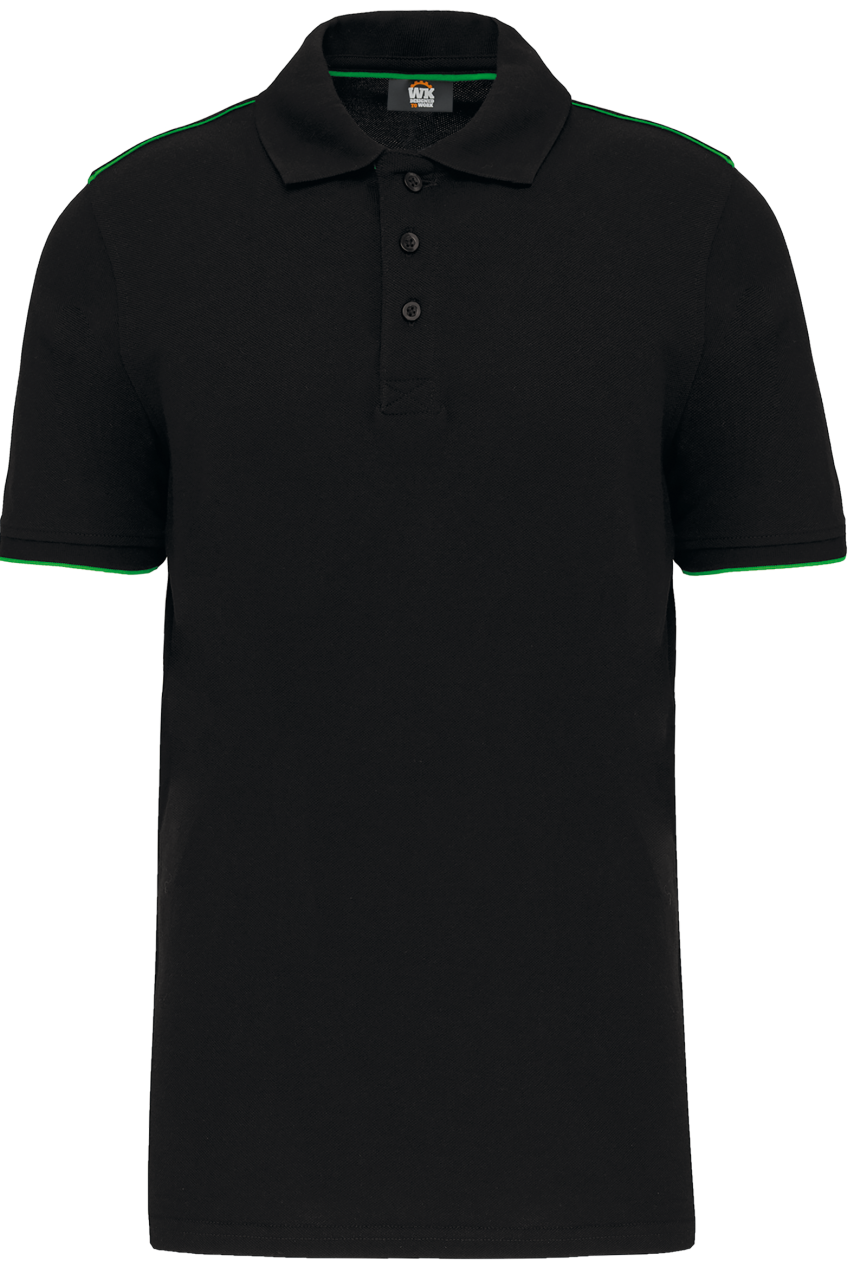 MEN'S SHORT-SLEEVED CONTRASTING DAYTODAY POLO SHIRT