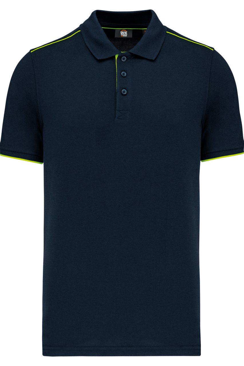 MEN'S SHORT-SLEEVED CONTRASTING DAYTODAY POLO SHIRT
